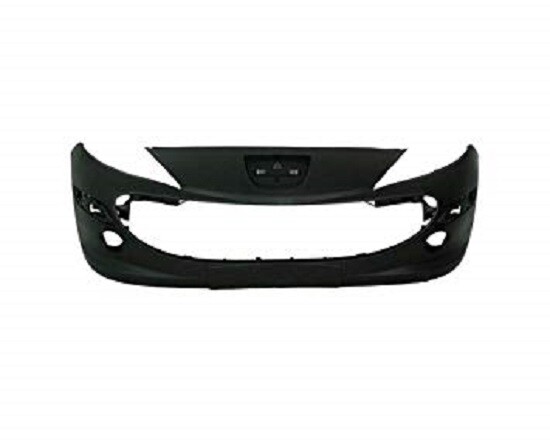 Front Bumper Peugeot 207 05.2006-12.2013 with Holes for Halogen Lamps