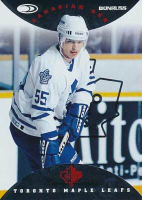 1996-97 Donruss Canadian Ice PRESS PROOF RED #86 LARRY MURPHY - Maple Leafs