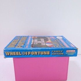 Wheel Of Fortune: Family Edition (Nintendo NES, 1990) Complete w/ Box & Manual