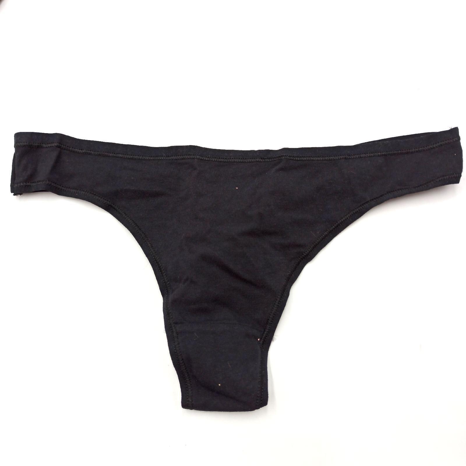 Iris & Lilly Damen Tanga 3er-Pack - Baumwolle Unterwäsche Set