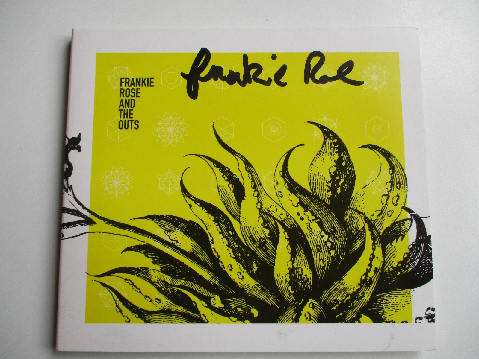 FRANKIE ROSE AND THE OUTS - RARE SIGNED CD - AUTOGRAPHED / HAND SIGNED