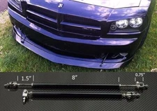 Black 8"-11" Strut Support Rod for Land Rover MINI Bumper Lip Diffuser Spoiler