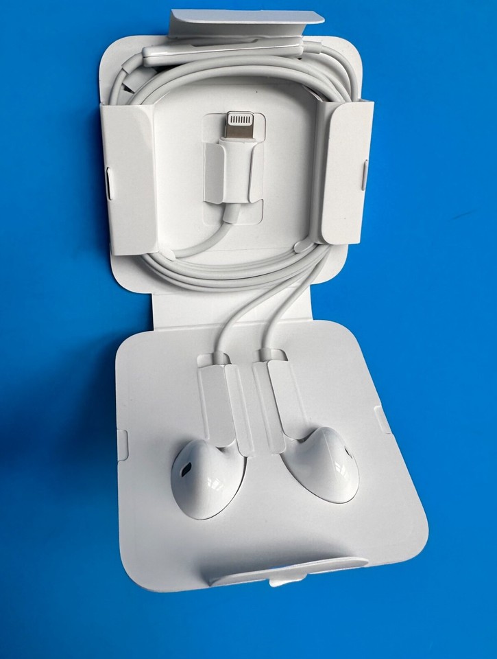 Apple Earpods OEM iPhone 14 13 12 11 Lightning Cable Earbud