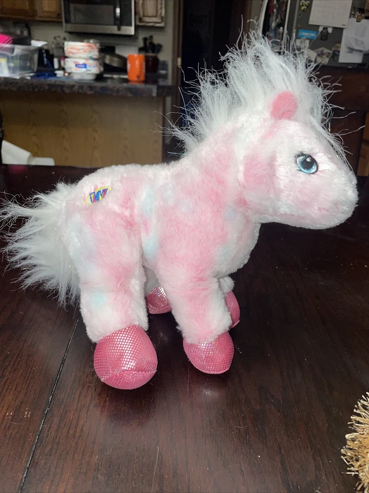 Webkinz Lot 9 Animals Pig Cow Unicorn Cats Dog Bird Bunny Tiger No Codes EUC - Image 2 of 4