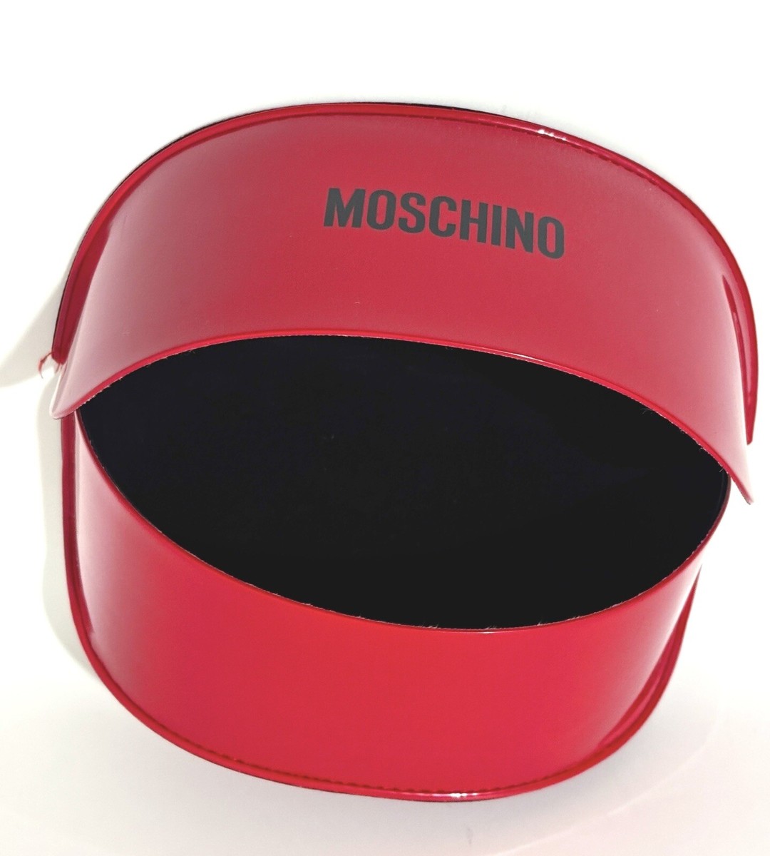 Moschino Red Patent Large Sunglasses Glasses Case | eBay UK display picture 1