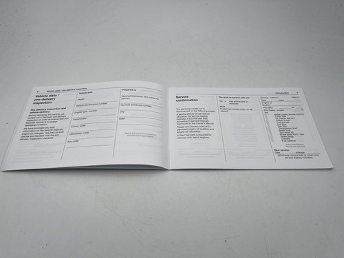 Vauxhall Grandland Latest model SVC MANUAL - 2021 Onwards - Blank unused - Picture 7 of 20