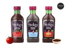 Stokes Table Sauce Selection &ndash; Three Squeezy Bottles - Great Taste Award Winner!