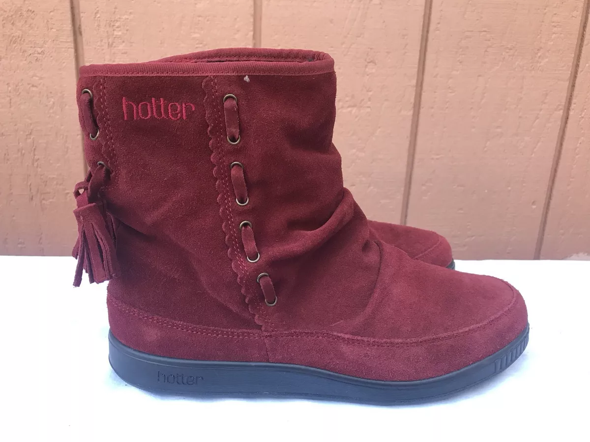 Hotter top ankle boots