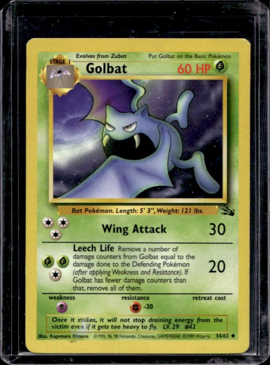 Golbat 34/62 Fossil for sale | eBay