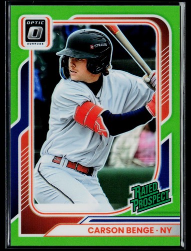 Carson Benge [Optic] #180 card