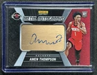 AMEN THOMPSON 2023-24 PANINI INSTANT #M1 ROOKIE METAL AUTO BLACK JSY# 1/1 RC