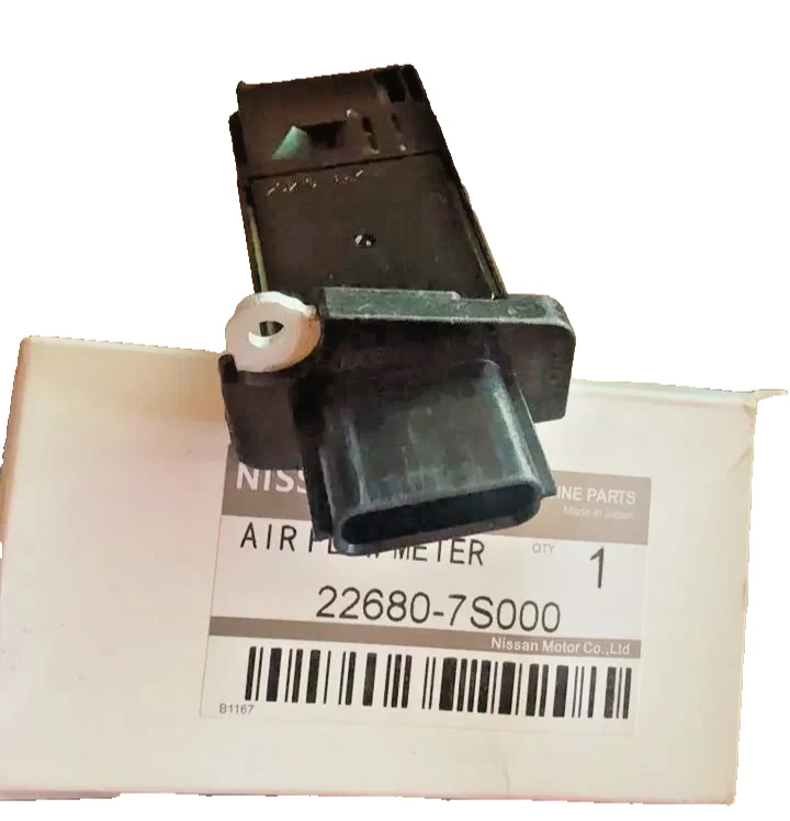 GENUINE NISSAN' MASS AIR FLOW METER SENSOR MAF 22680-7S000 AFH70M-38 AF-NS01 Foto 2 de 4