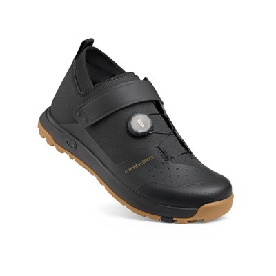 Crank Brothers Black/Gold Trail Boa Flat Stamp MTB Shoes Bike Shoes