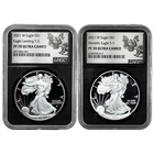 2021-W Ty 1 + Ty 2 Proof American Silver Eagle NGC PF70 UCAM