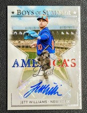 2024 Panini Boys of Summer America's Best Signatures Jett Williams Auto #d /49