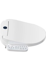 Bidet Toilet Seat Ivory Elongated