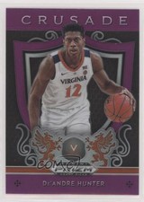 2019-20 Panini Prizm Draft Picks Crusade Purple Prizm De'Andre Hunter #78 2r7