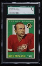 1959-60 Topps Nick Mickoski #37 SGC 84 0o5t
