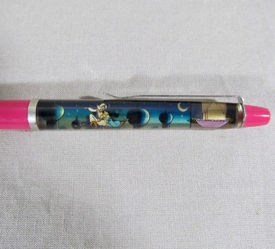 Disney's Aladdin Flying Carpet Ride Vintage Floaty Ink Pen, Eskesen, Denmark