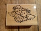 Vintage Stampendous Stamp Vintage Cherub Stamp Winged Cherubs Stamp