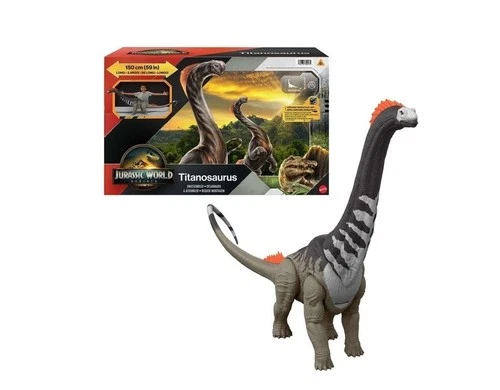 Jurassic World Rebirth - Super Colossal Titanosaurus Dinosaur - New