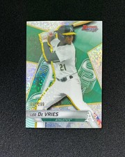 2025 Topps Bowman's Best Leo De Vries #TP-26 Mini-Diamond Refractor 62/299 QI95
