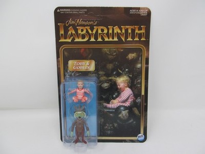 Toby & Goblin action figures Jim Henson Labyrinth Plastic Meatball baby