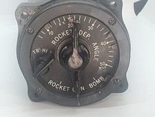 Flugzeug Bordinstrument Waffen-, Bomben- und Raketenauswahl-Drehschalter USA