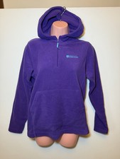 Mountain Warehouse Kids Purple Fleece Hoodie Age 13