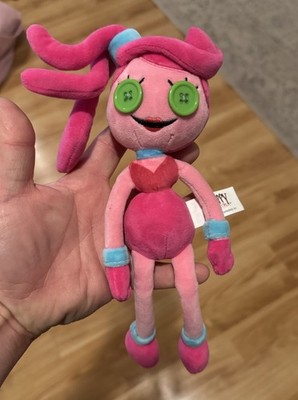 Poppy Playtime Mommy Long Legs Plush Doll 10'' Pink Toy Monster 2022 Button Eyes