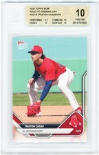 Triston Casas Boston Red Sox 2025 Topps Road to Opening Day #OD-18 BGS 10 Card