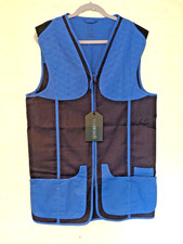 BERETTA BLUE TOTAL ECLIPSE URBAN CLAY PIGEON SHOOTING VEST SIZE LARGE BRAND NEW