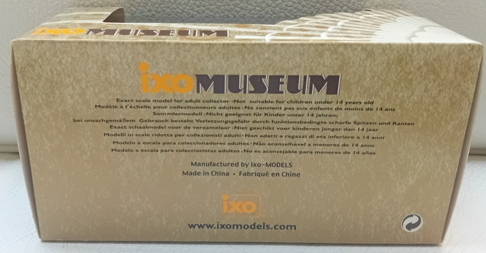 IXO Museum 1:43 Mercedes Benz 130 (W23) 1934 auto modellino models - Immagine 4 di 4