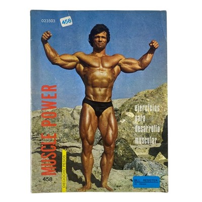 Muscle Power Magazine March 21, 1981 Franco Colombo (In Spanish) No Label