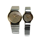 Lassale Seiko Two-Tone Dress Watch 4J41-0030 & 5J41-6020 Japan Qz Pair Vtg #B751