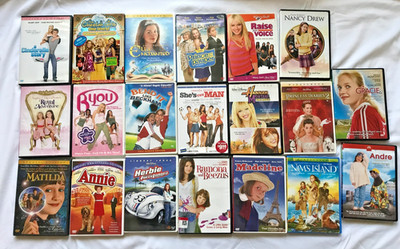 DVD Movie Lot of  20 for Girls Tweens Teens Strong Female Lead Disney **ON HOLD*