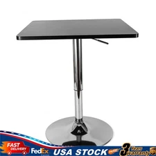 Square Bar Table Height Adjustable Stainless Steel Leg and Base for Kitchen Home