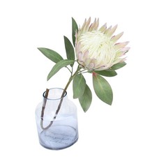 1 PCS 55 CM King Protea Cynaroides Artificial Flowers Plants Beige Wedding