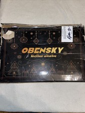Obensky Girls Rollerskates Size 31-34 U.S. 12-3 Black Pink Open Box