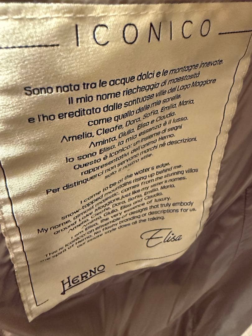 Herno Silver Down Jacket with Removable Fur, Ligh… - image 2