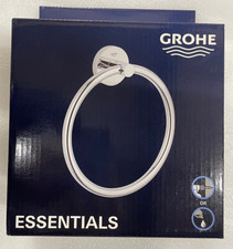 Grohe Essentials Towel Ring Holder Chrome 40365001 New & Boxed Free Postage