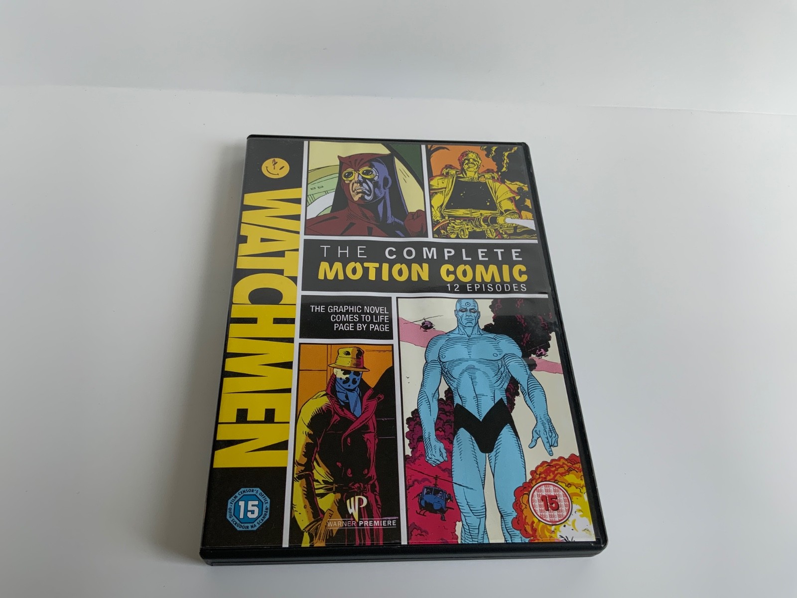 Watchmen The Complete Motion Comic - 12 Episodes (DVD, 2 Disc-Set, 2009)