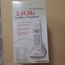 Radio Shack 2.4Hz Cordless Telephone ET 3558