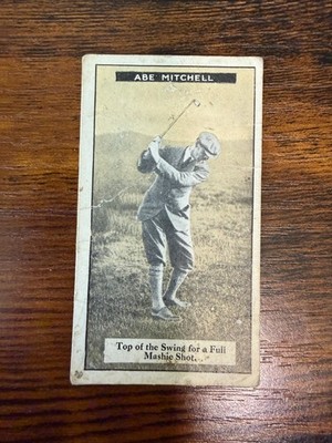 1925 Imperial Tobacco How to Play Golf - Abe Mitchell #33