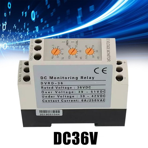 DVRD 12V/V24/36V/48V Low Voltage Surge Protection Relay over/under voltage - Afbeelding 25 van 33