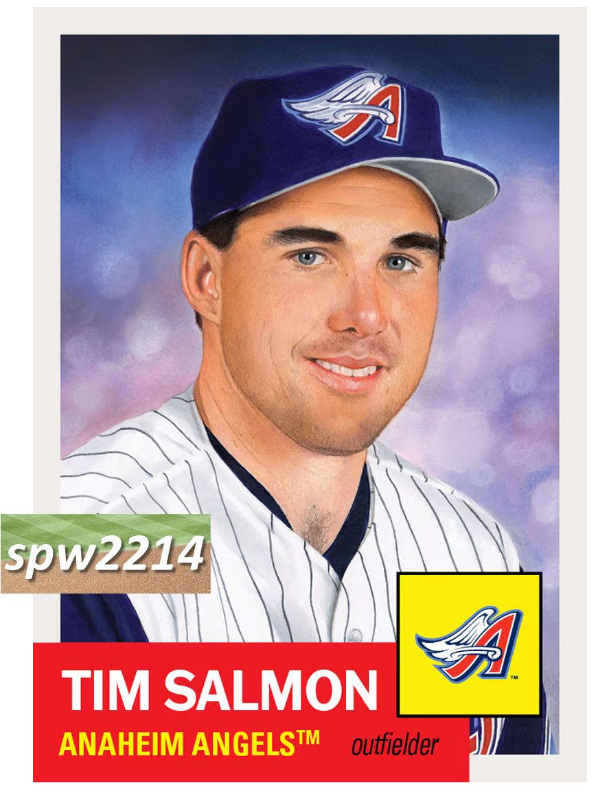 Topps Living Set Tim Salmon #947 - Presale