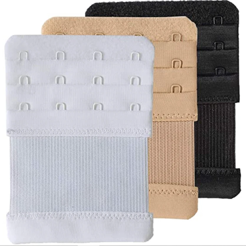 9 piece Women's Bra Extenders 2 Hook 3 Hook 4 Hook, Soft Stretchy Bra Clips Set - Image 4 of 4