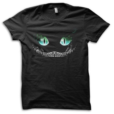 T-Shirt Cheshire Cat Smile Movie Reference M5787