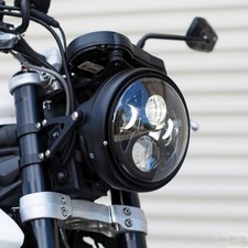 For Motorcycle Cafe Racer Bobber 6.5 Led Headlight Mount Bracket Retro Style