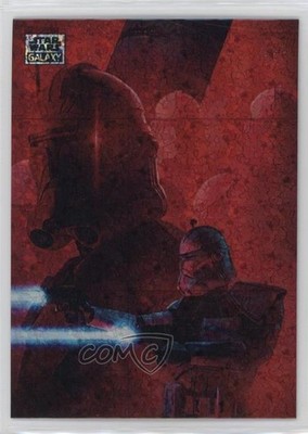 2024 Topps Chrome Star Wars Galaxy Mini-Diamond Refractor Captain Rex #88 2a5